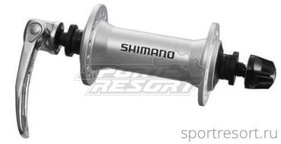 Втулка передняя Shimano Alivio HB-M430 (32H, серебро)