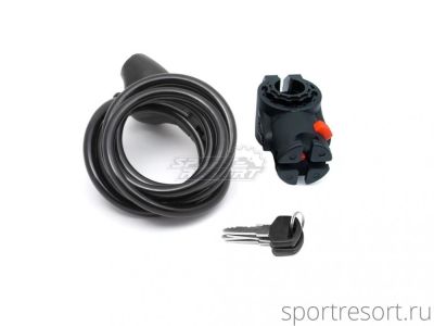 Велозамок Author 8х1500 мм с ключами 8-17060150