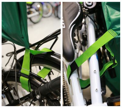 Чехол для складного велосипеда Veloangar №41 (16-20) Серый Veloangar №41