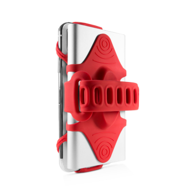 Крепеж для смартфона на руль BONE BIKE TIE PRO PACK Red 07-181211