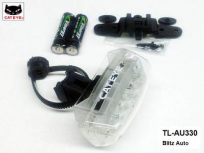 Велофонарь задний CatEye TL-AU330-R Blitz Auto (с адаптером для багажника) CE5440370