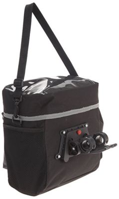 Велосумка на руль M-Wave UTRECHT TRAVEL BAG Black/Silver 122385