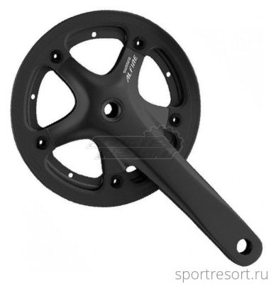 Система Shimano Alfine S400 (39T, 170mm, защита) черная
