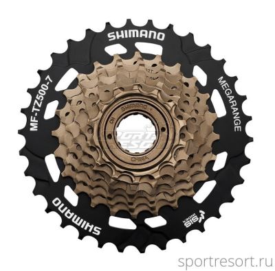 Трещотка Shimano MF-TZ500 (7ск, 14-34Т) без упак.