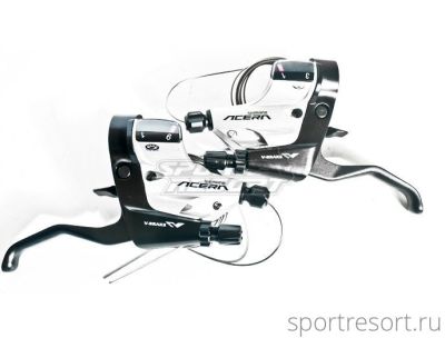Ручки Dual Control Shimano Acera ST-M390 (3х9ск, серебро)