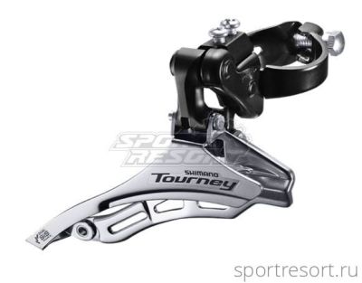 Переключатель передний Shimano Tourney FD-TY300 (3х6/7ск, верхняя тяга, 31.8мм)