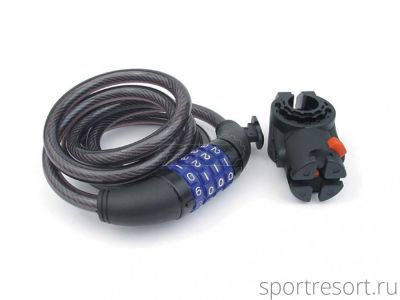 Велозамок Author 10х1500 мм кодовый 8-17060210