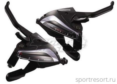 Ручки Dual Control Shimano ST-EF65 (3х7ск, черные)