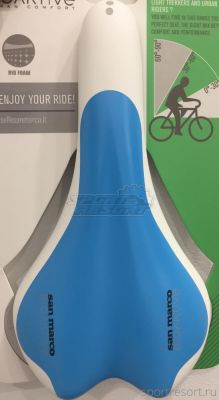 Седло Selle San Marco PRO VIP Race PTK FUS White/Blue