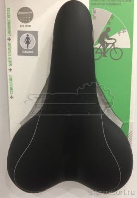Седло Selle San Marco Milano Glamour Nera Rigida Black (женское)