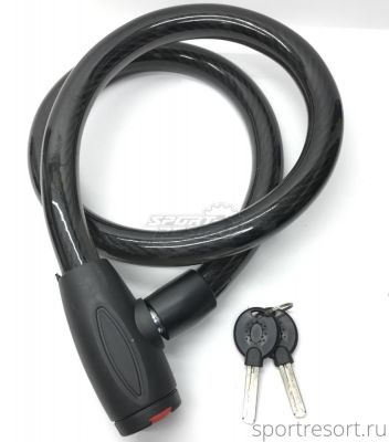 Велозамок VLX 24x1200 мм (ключ) VLX-L05
