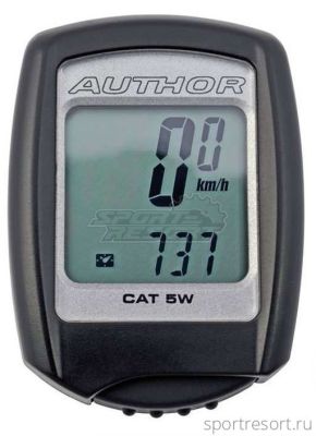 Велокомпьютер Author 5W 8-13111070