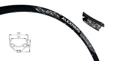 Обод Alexrims MD21 27.5" (584x21mm) 36H Black