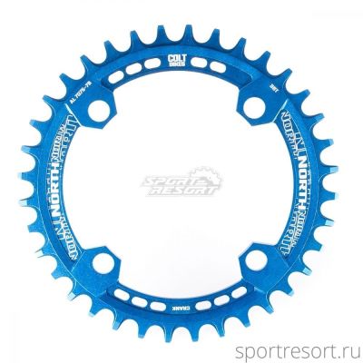 Звезда Colt Bikes North Narrow-Wide v2 BCD104 36T Blue