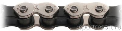 Цепь KMC K910 3/16" (1ск,100зв) silver/black