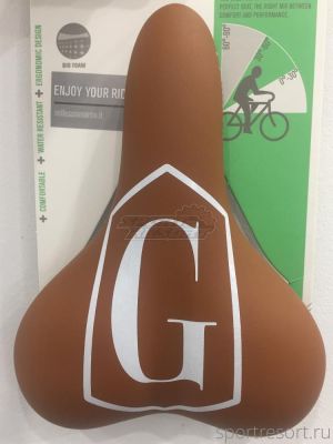 Седло Selle San Marco Siena Glamour Miele Rigida (женское)