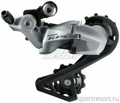 Переключатель задний Shimano 105 RD-R7000 SS (11ск, серебро)