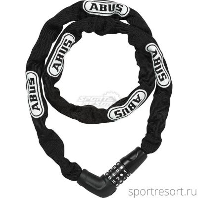 Велозамок ABUS 5805C/110 цепь с кодом (черный) 724985