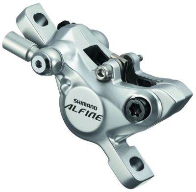 Тормоз дисковый Shimano Alfine S700 задний (серебро)