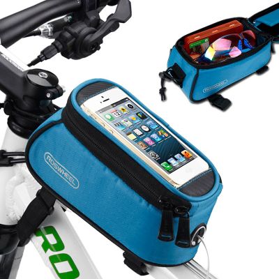 Велосумка на раму Roswheel Phone Bag (Medium) Blue 495m-cb5