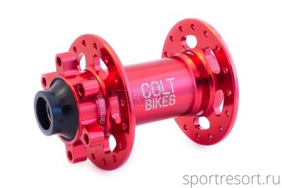 Втулка передняя Colt Bikes 38 (32H, 100x15mm) Red
