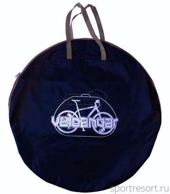 Сумка-чехол для колеса Veloangar №5 Черный с серыми элементами Veloangar №5