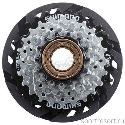 Трещотка Shimano MF-TZ510-6 (6ск, 14-28T, защита)