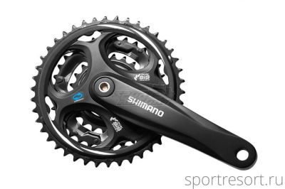 Система Shimano Altus FC-M311 7/8ск (Квадрат, 48/38/28T, 175mm, черная)