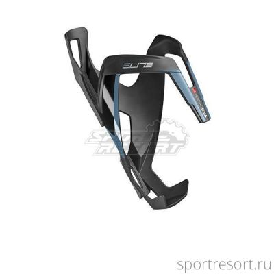Флягодержатель Elite Vico (карбон, синий рисунок) EL0156155