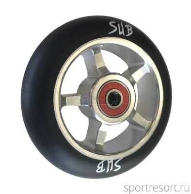 Колесо для трюкового самоката SUB ABEC9 100 мм алюминий серебристое 00-180108