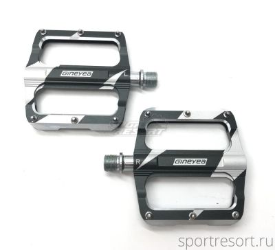 Педали Gineyea K306S black/silver