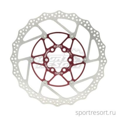 Тормозной диск a2z SPV-180TD-3 180 mm Red