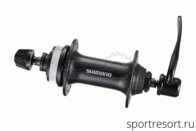 Втулка передняя Shimano HB-RM66 (32H, C.Lock, черная)