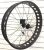 Колесо переднее для Fatbike 32H (Novatec 135/QR) Колесо переднее для Fatbike 32H (Novatec 135/QR)