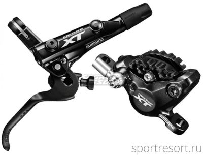 Тормоз дисковый Shimano XT M8000 задний (1700мм, радиатор)