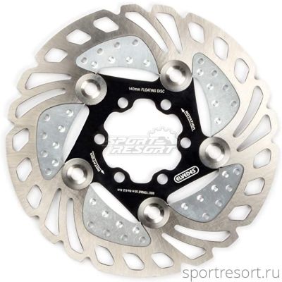 Тормозной диск ELVEDES CRX14 Cooling Disc Rotor 140 mm