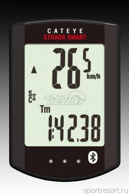 Велокомпьютер CatEye CC-RD500B STRADA SMART (без датчиков) CC-RD500B