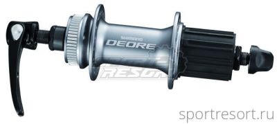Втулка задняя Shimano Deore FH-M615 (32H, серебро)
