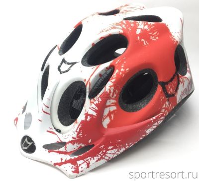 Велосипедный шлем Catlike SHIELD 2 White/Red multisize 0117046MTCV