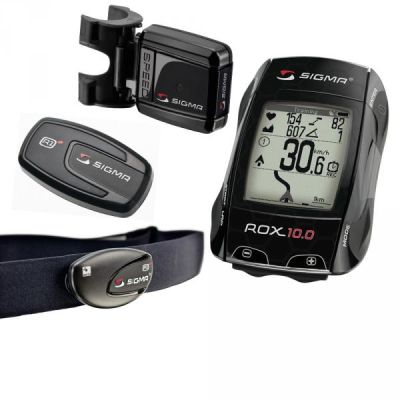 Велокомпьютер Sigma ROX 10.0 GPS Set Black ROX 10.0 GPS Set Black