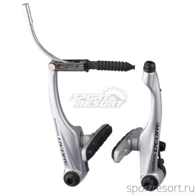 Тормоз Shimano Deore BR-M590 задний (серебро)