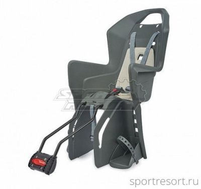 Велокресло Polisport KOOLAH FF charcoal grey/cream PLS8631400026