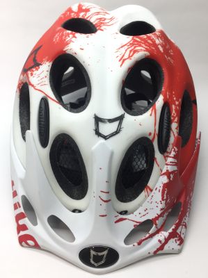 Велосипедный шлем Catlike SHIELD 2 White/Red multisize 0117046MTCV