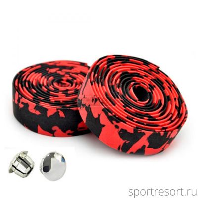 Обмотка CLARKS CHBT28RB Grip Bar Tape Black/Red