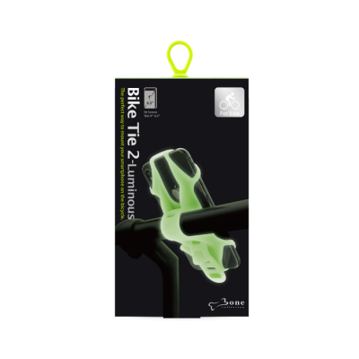 Крепеж для смартфона на руль BONE BIKE TIE 2 Neon Green 07-180014