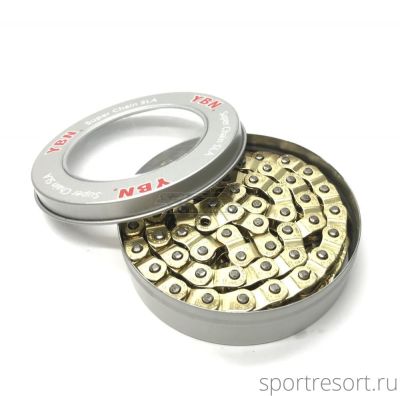 Цепь YBN MK-918 1/8" (1ск,100зв) Gold