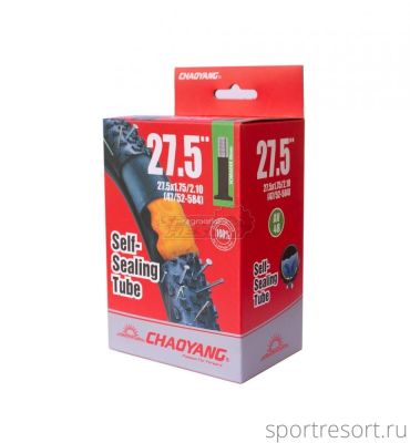 Велокамера Chaoyang 27.5x1.95/2.125 A/V-48mm АНТИПРОКОЛ