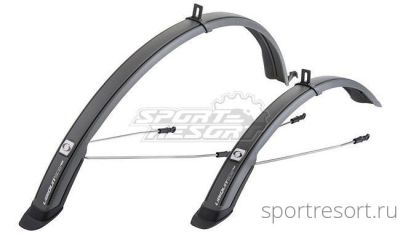 Крылья Simpla UBIQUIT Urban SDL 50 мм '28 Black/Black S26.5