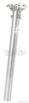 Подседельный штырь M-Wave 2 bolts Alu Seat Post (31.6/350mm) серебро