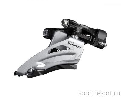 Переключатель передний Shimano Alivio FD-M3120-M-B (2х9ск, 66х69°, средний хомут)